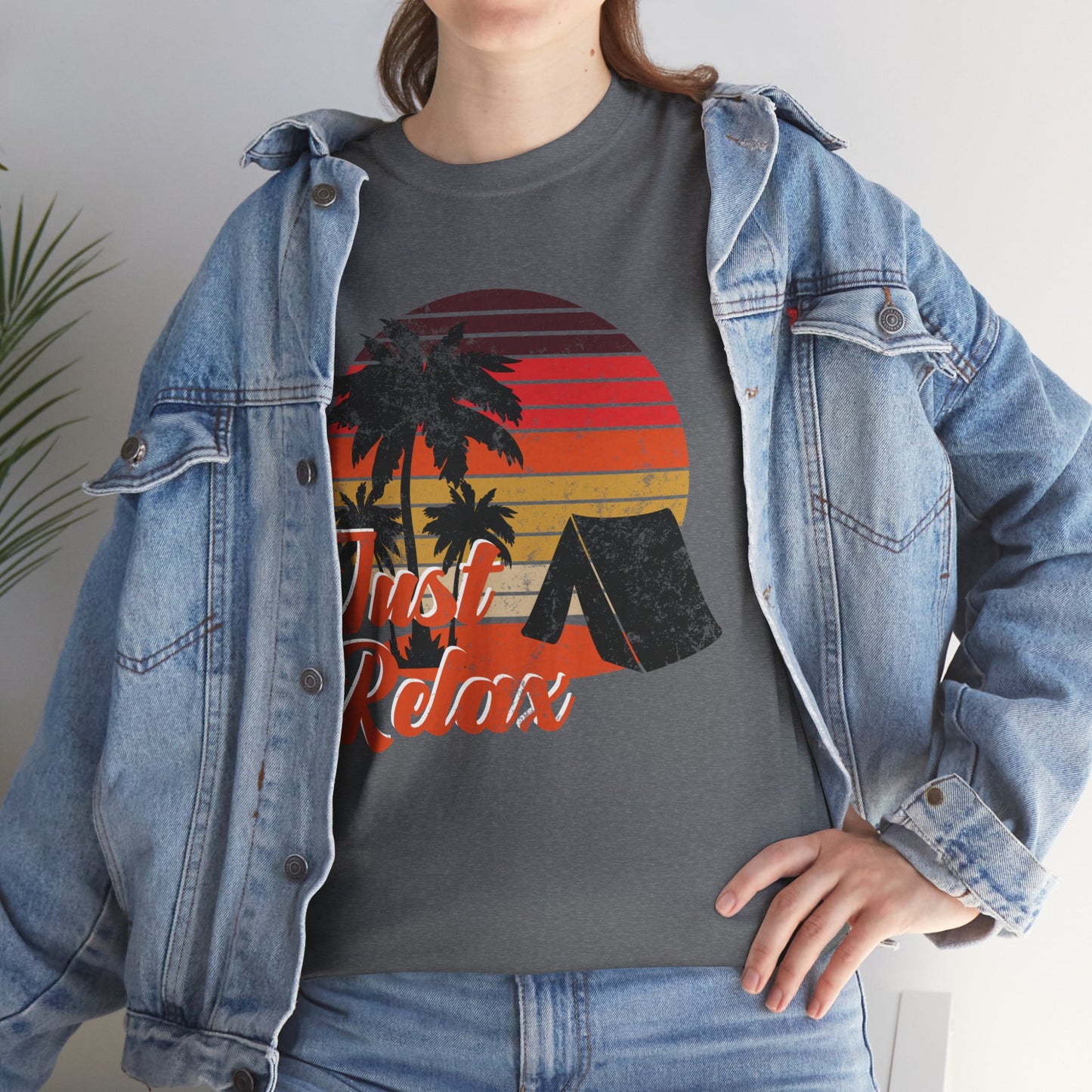 Just Relax - Unisex Heavy Cotton Tee