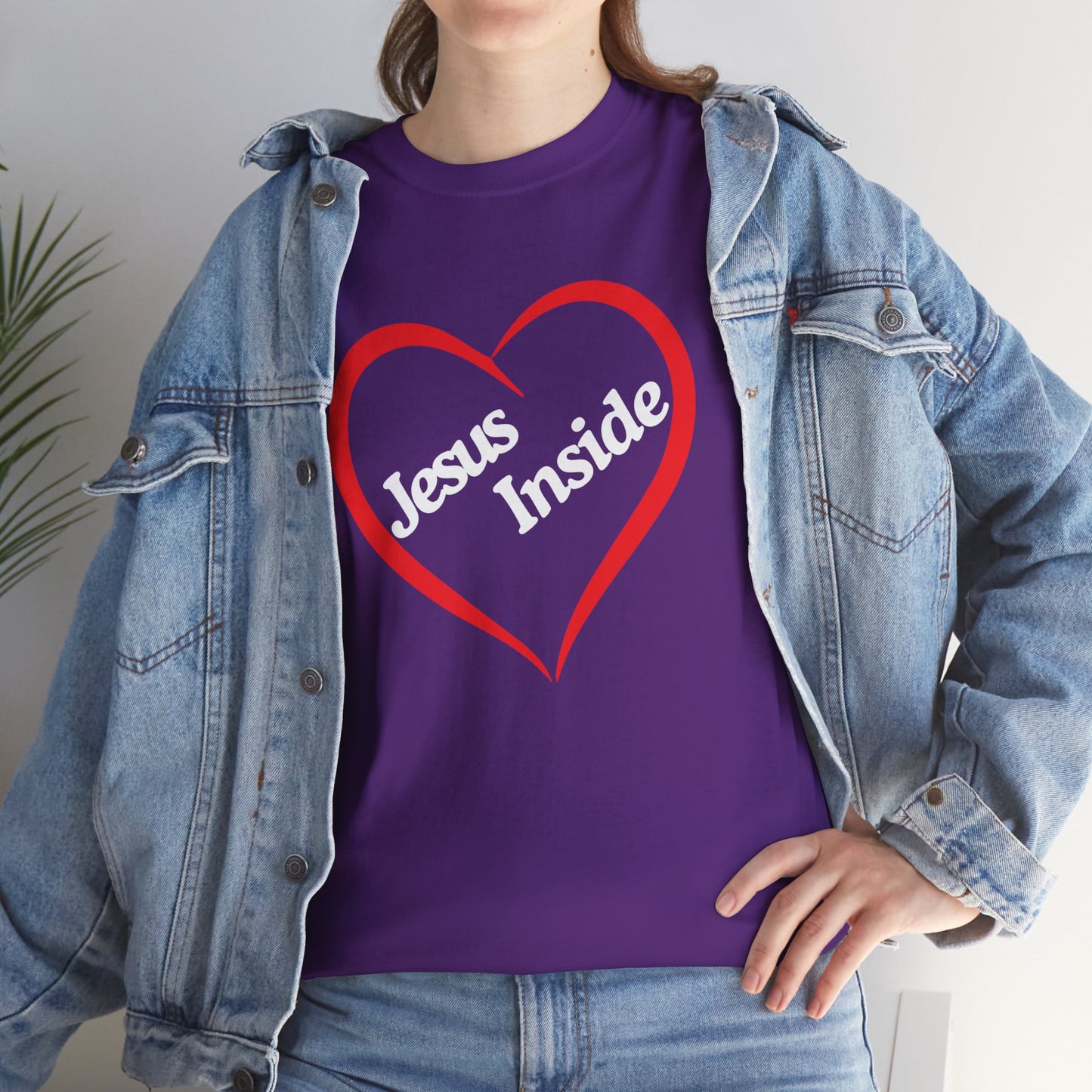 Jesus Inside - Unisex Heavy Cotton Tee