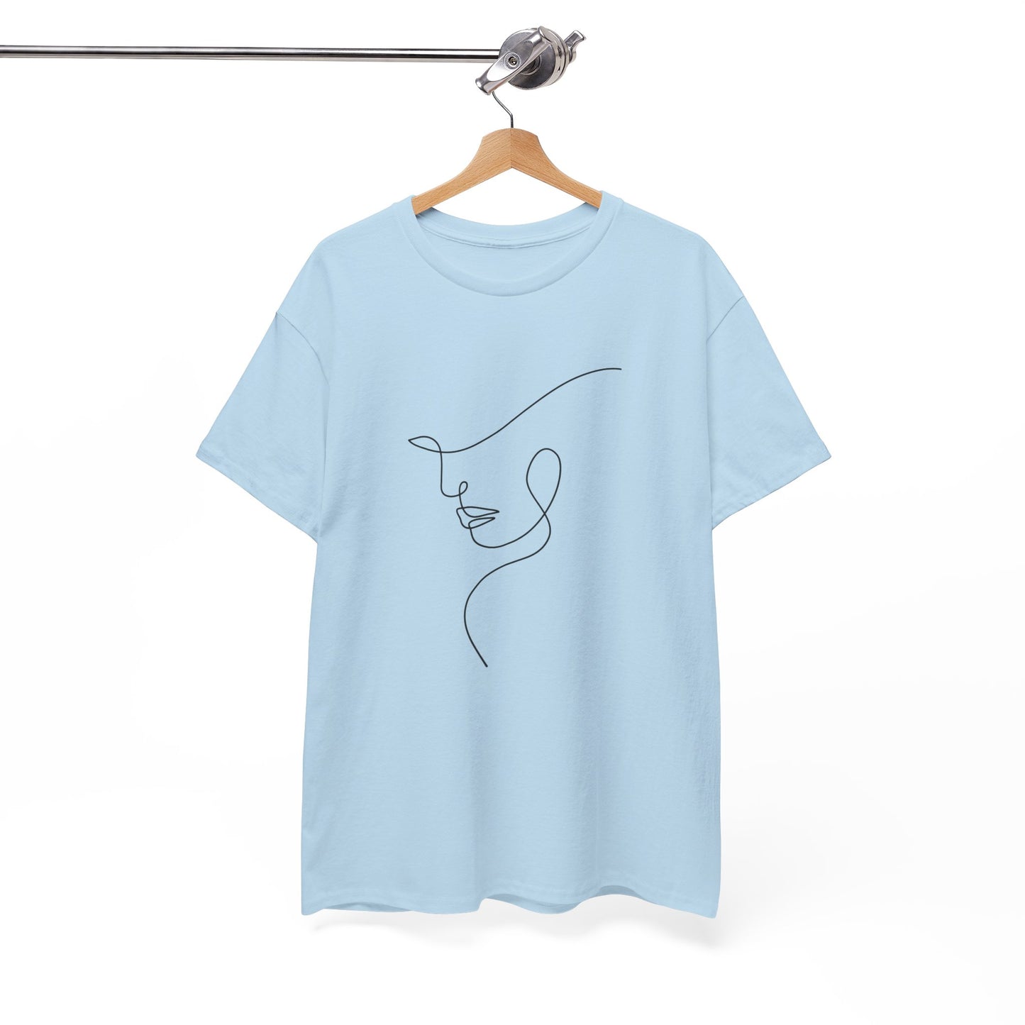 Woman Face - Unisex Heavy Cotton Tee