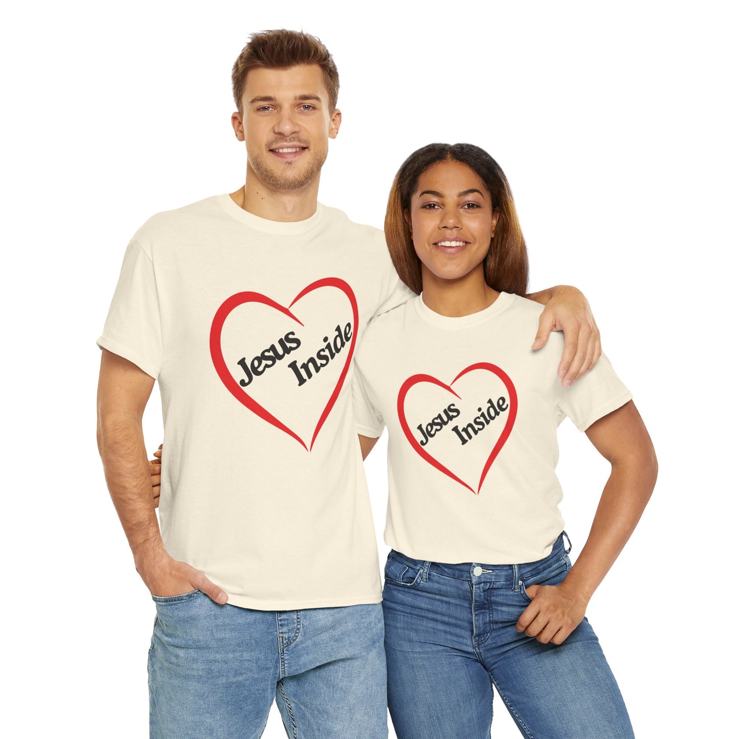 Jesus Inside - Unisex Heavy Cotton Tee