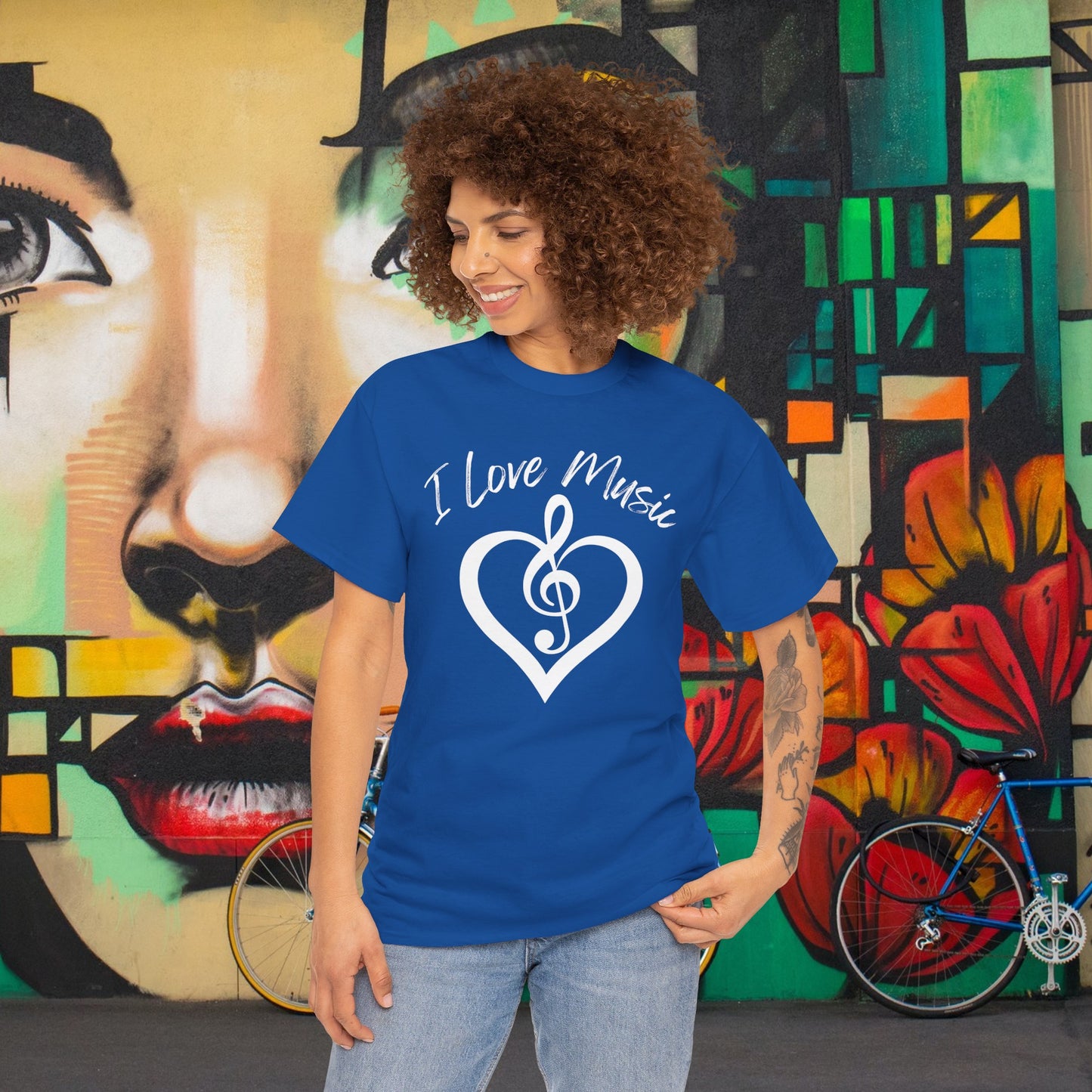 Love Music - Unisex Heavy Cotton Tee