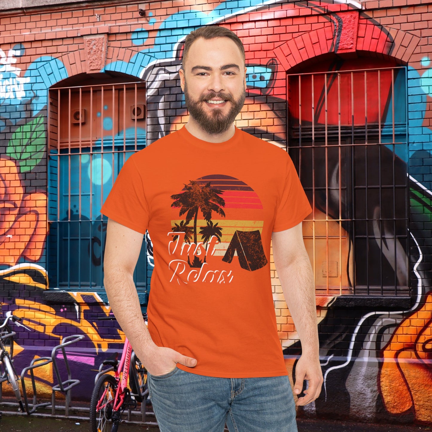 Just Relax - Unisex Heavy Cotton Tee