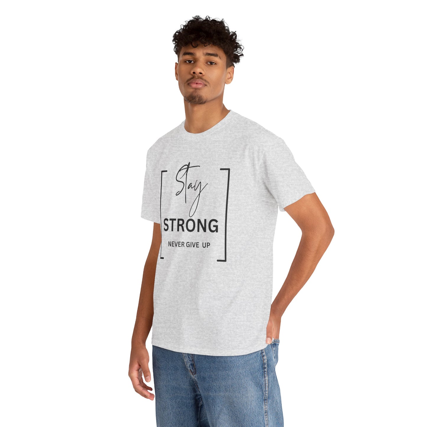 Stay Strong - Unisex Heavy Cotton Tee