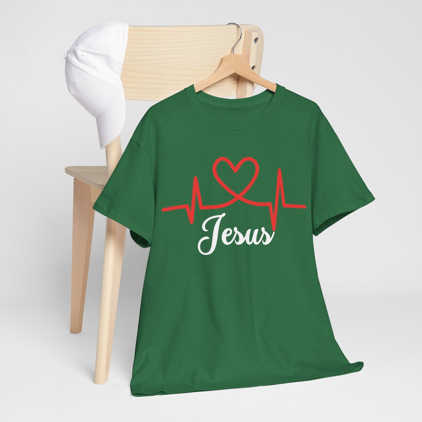 Jesus Hearth - Unisex Heavy Cotton Tee