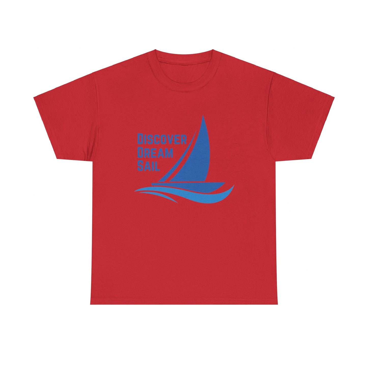 Discover Dream Sail - Unisex Heavy Cotton Tee