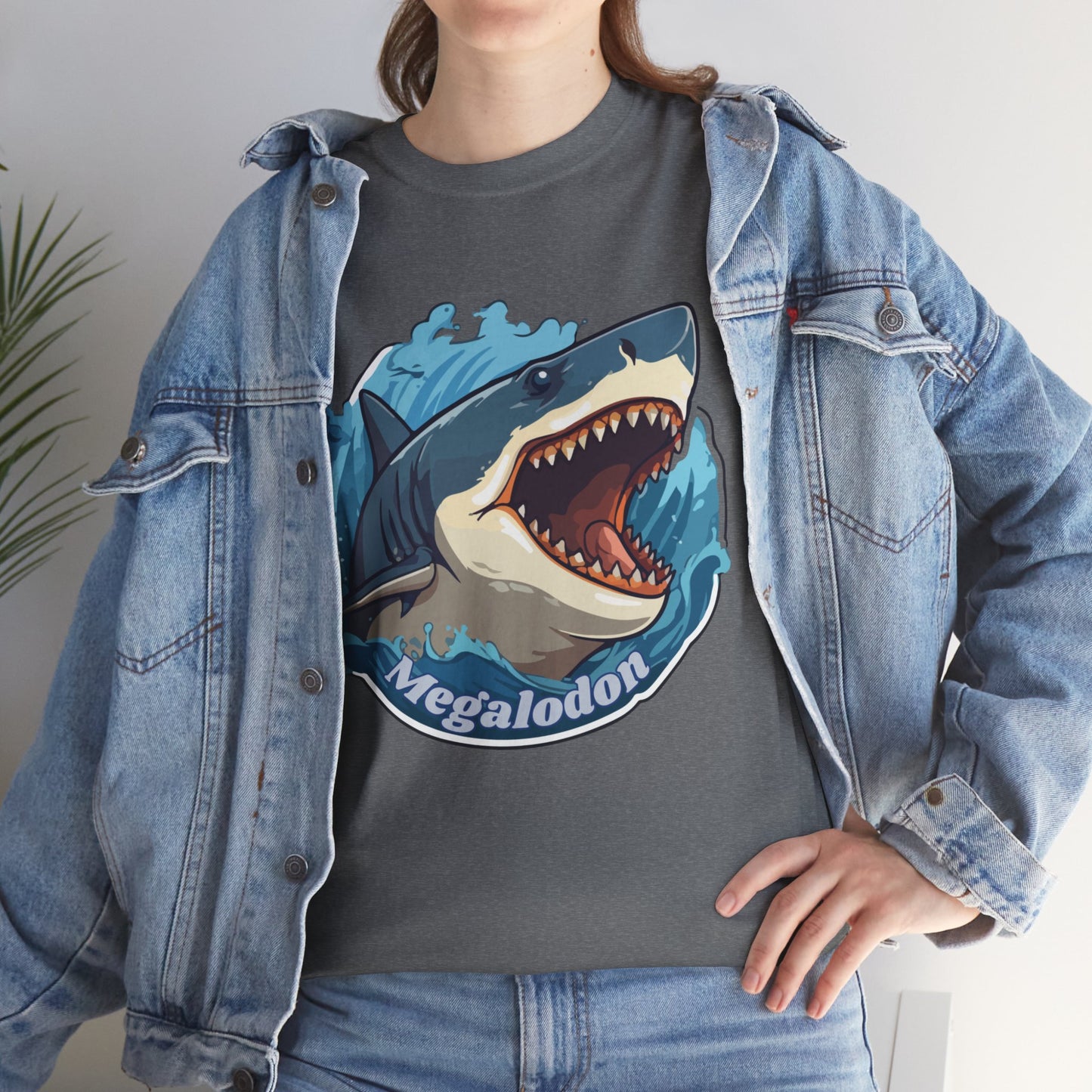Megalodon - Unisex Heavy Cotton Tee