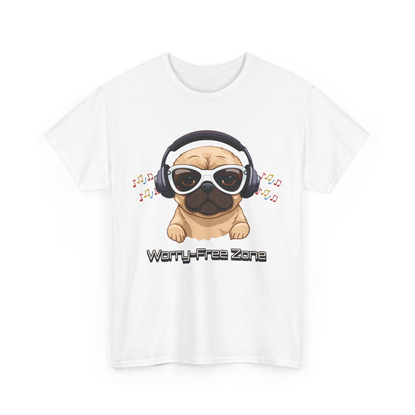Worry-Free Zone - Unisex Heavy Cotton Tee