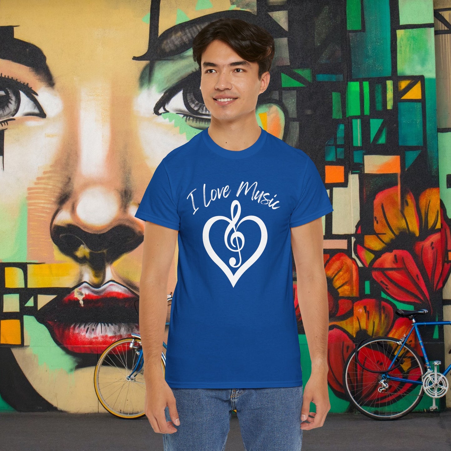 Love Music - Unisex Heavy Cotton Tee