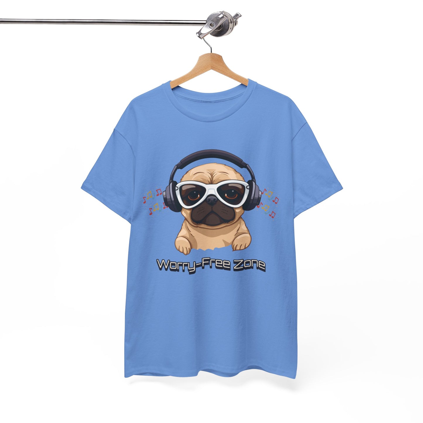 Worry-Free Zone - Unisex Heavy Cotton Tee