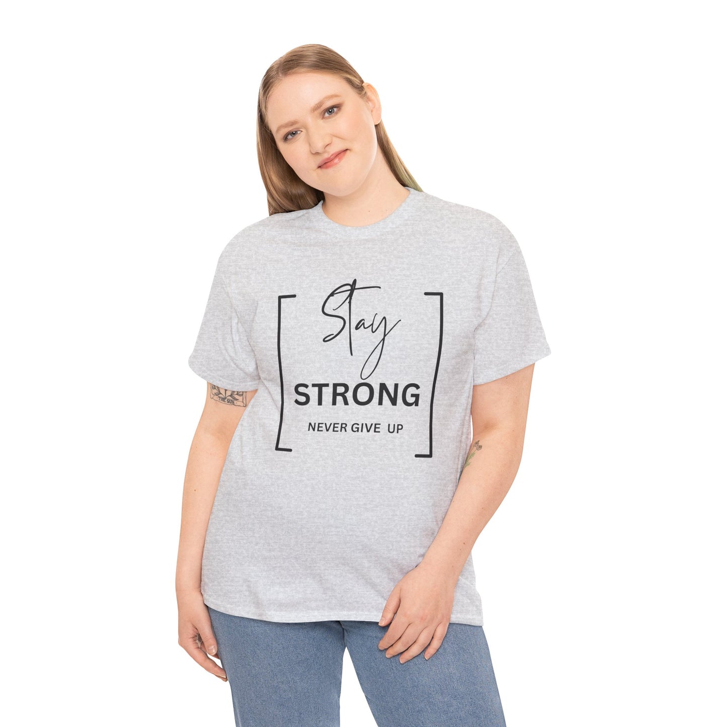 Stay Strong - Unisex Heavy Cotton Tee