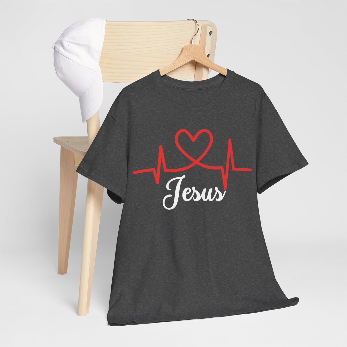 Jesus Hearth - Unisex Heavy Cotton Tee
