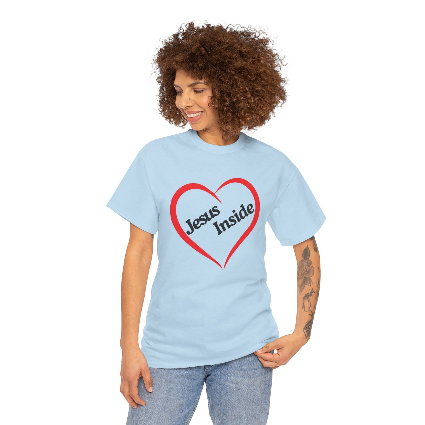 Jesus Inside - Unisex Heavy Cotton Tee