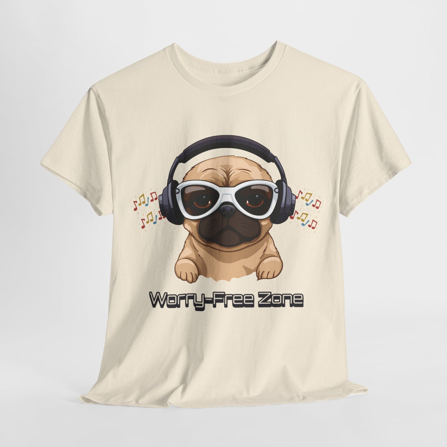 Worry-Free Zone - Unisex Heavy Cotton Tee