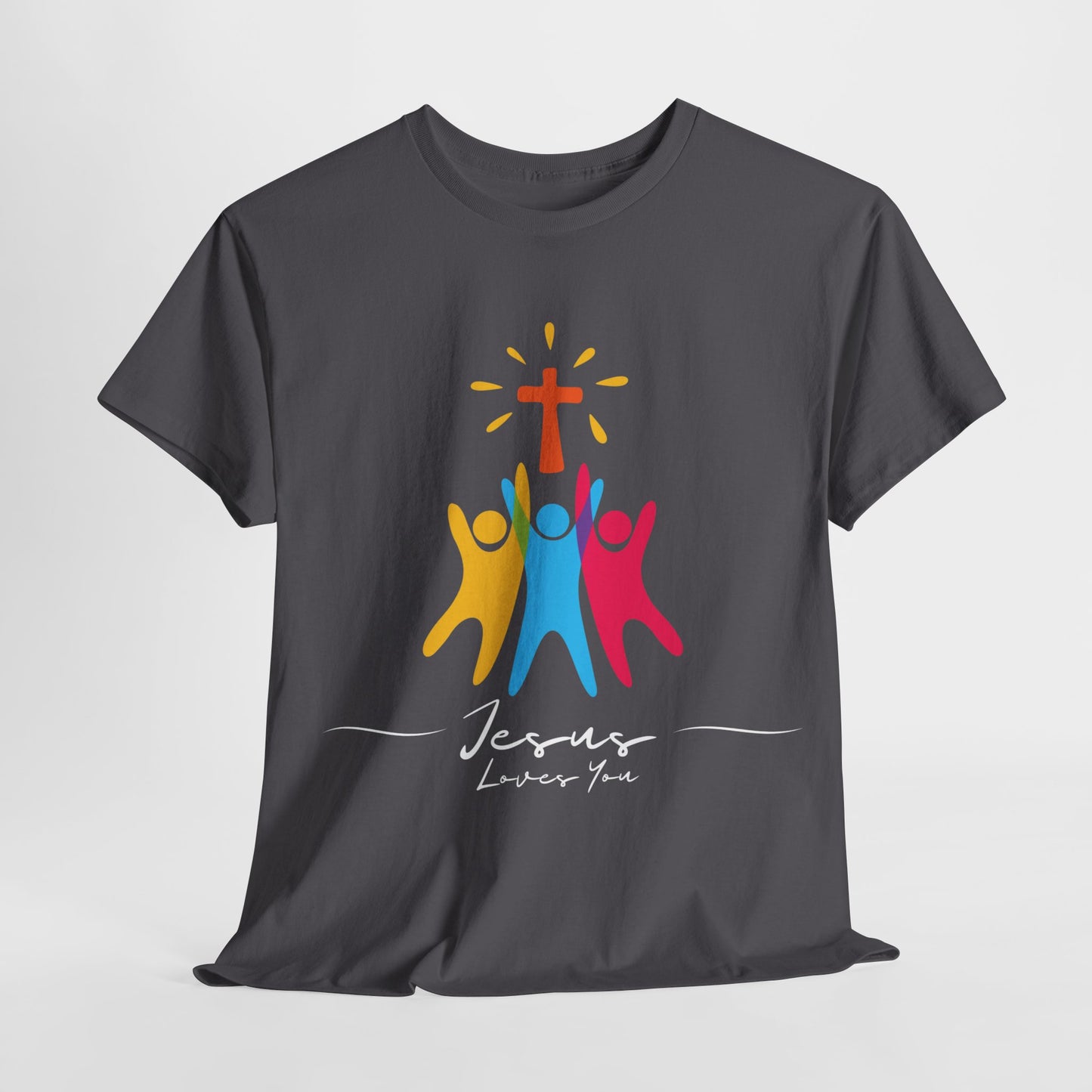 Jesus Loves You - Unisex Heavy Cotton Tee