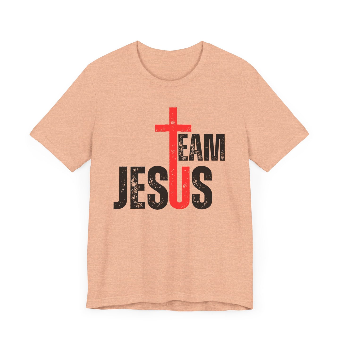 Team Jesus Front - Unisex Jersey Short Sleeve Tee