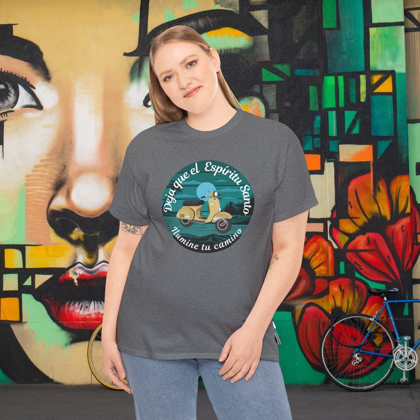 Deja que el Espíritu - Unisex Heavy Cotton Tee