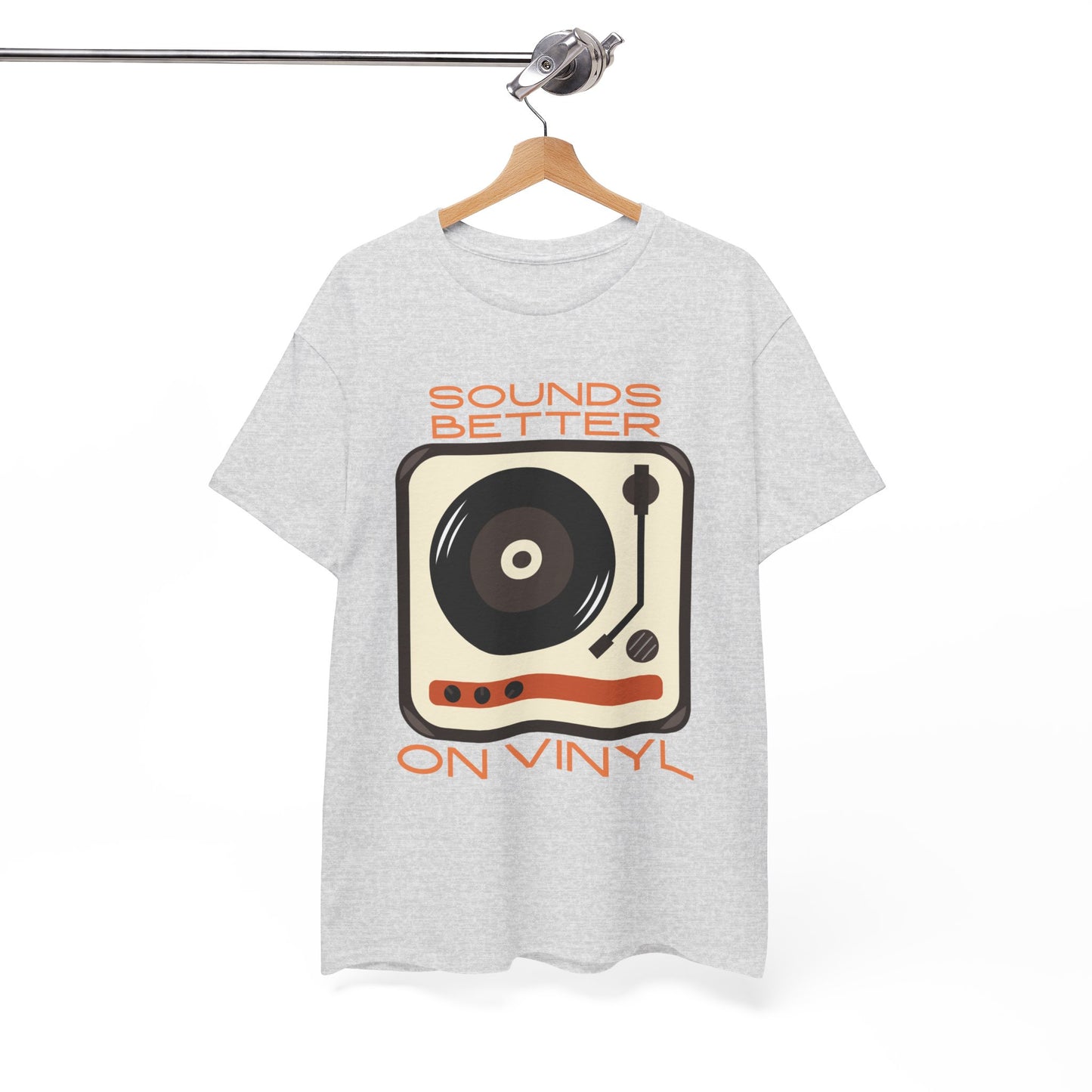 Sounds Better Vinyl - Unisex Heavy Cotton Tee