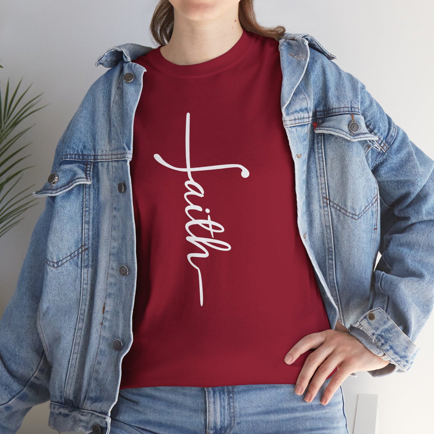 Faith - Unisex Heavy Cotton Tee