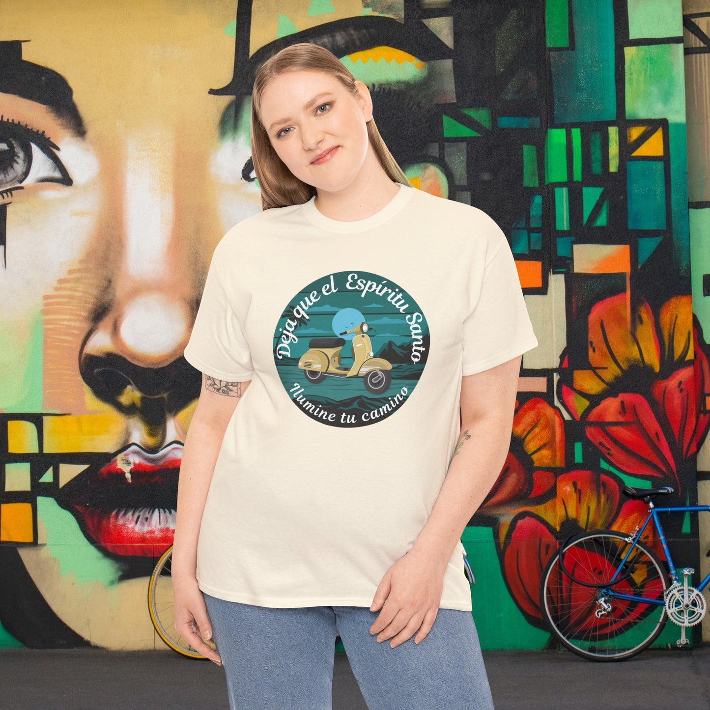 Deja que el Espíritu - Unisex Heavy Cotton Tee