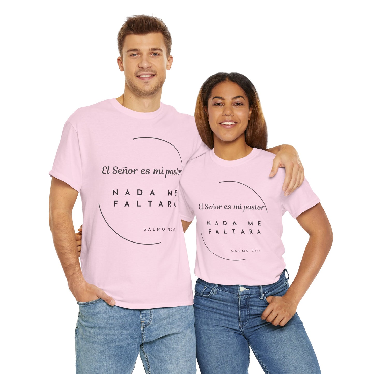 El Señor es mi pastor - Spanish - Unisex Heavy Cotton Tee