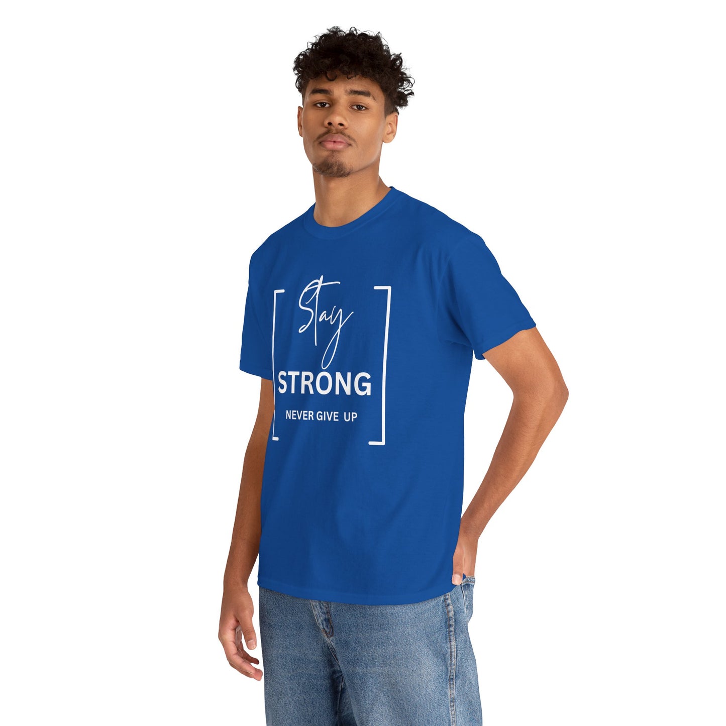 Stay Strong - Unisex Heavy Cotton Tee