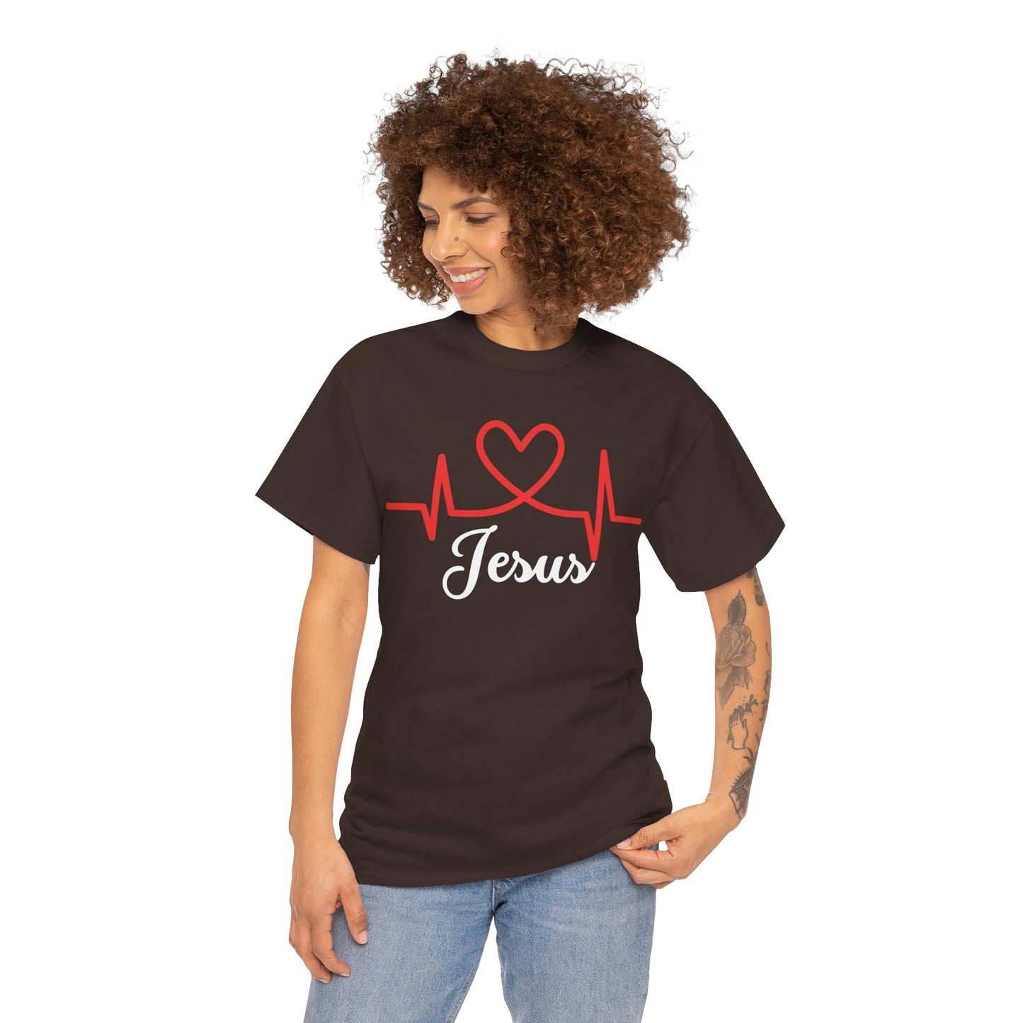 Jesus Hearth - Unisex Heavy Cotton Tee