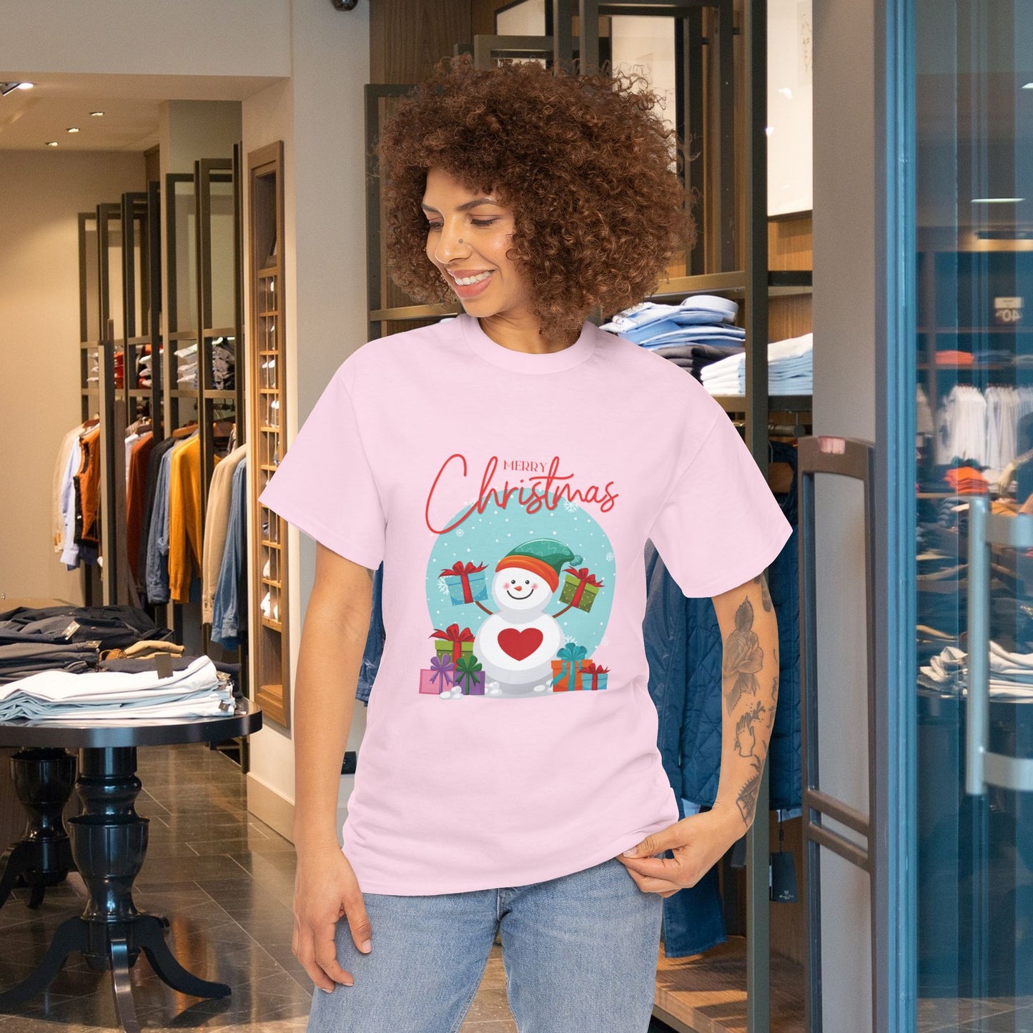Christmas Snowman Tee