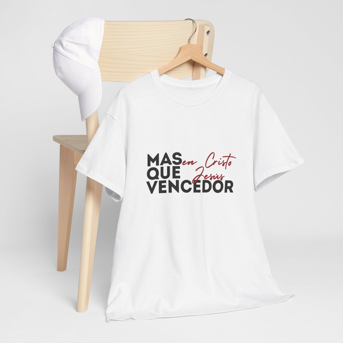 Christian Tee - Mas que vencedor en Cristo Jesus