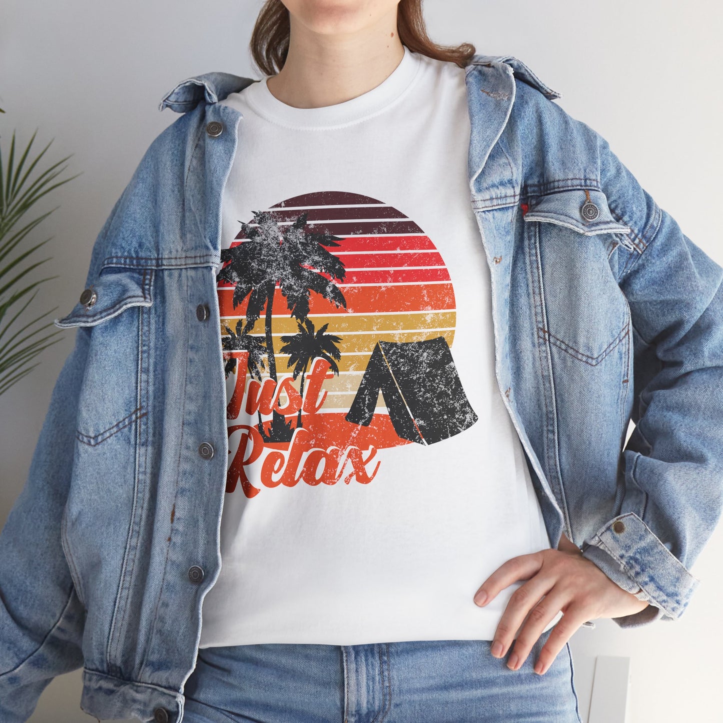 Just Relax - Unisex Heavy Cotton Tee