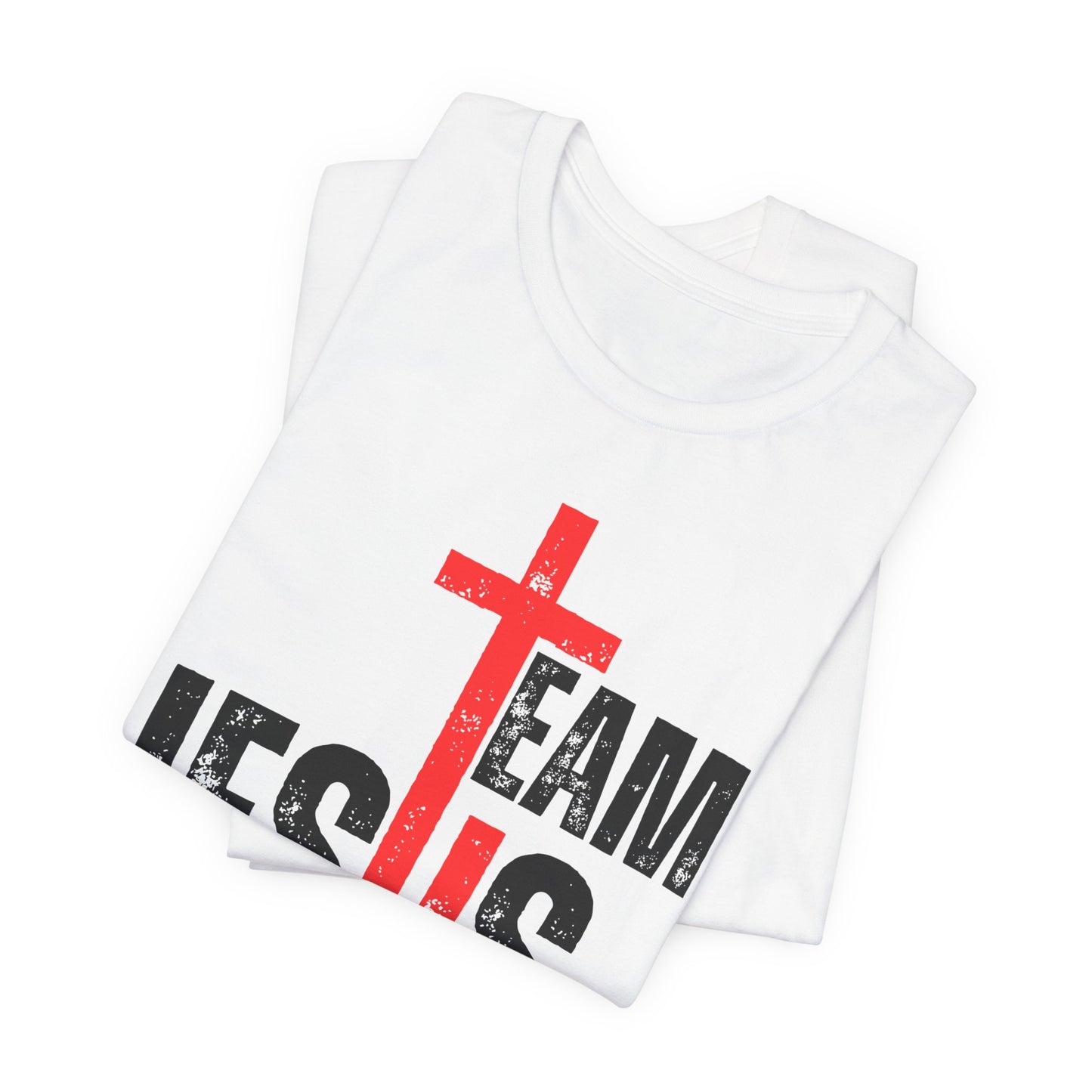 Team Jesus Front - Unisex Jersey Short Sleeve Tee