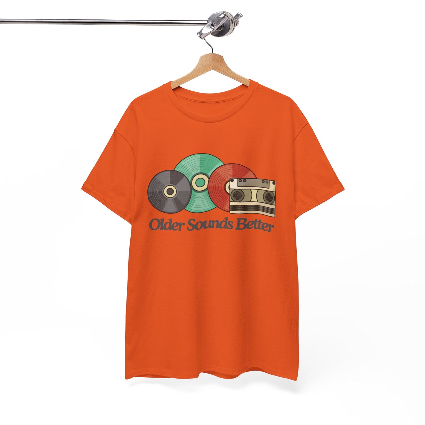 Older sounds better - Unisex Heavy Cotton Tee
