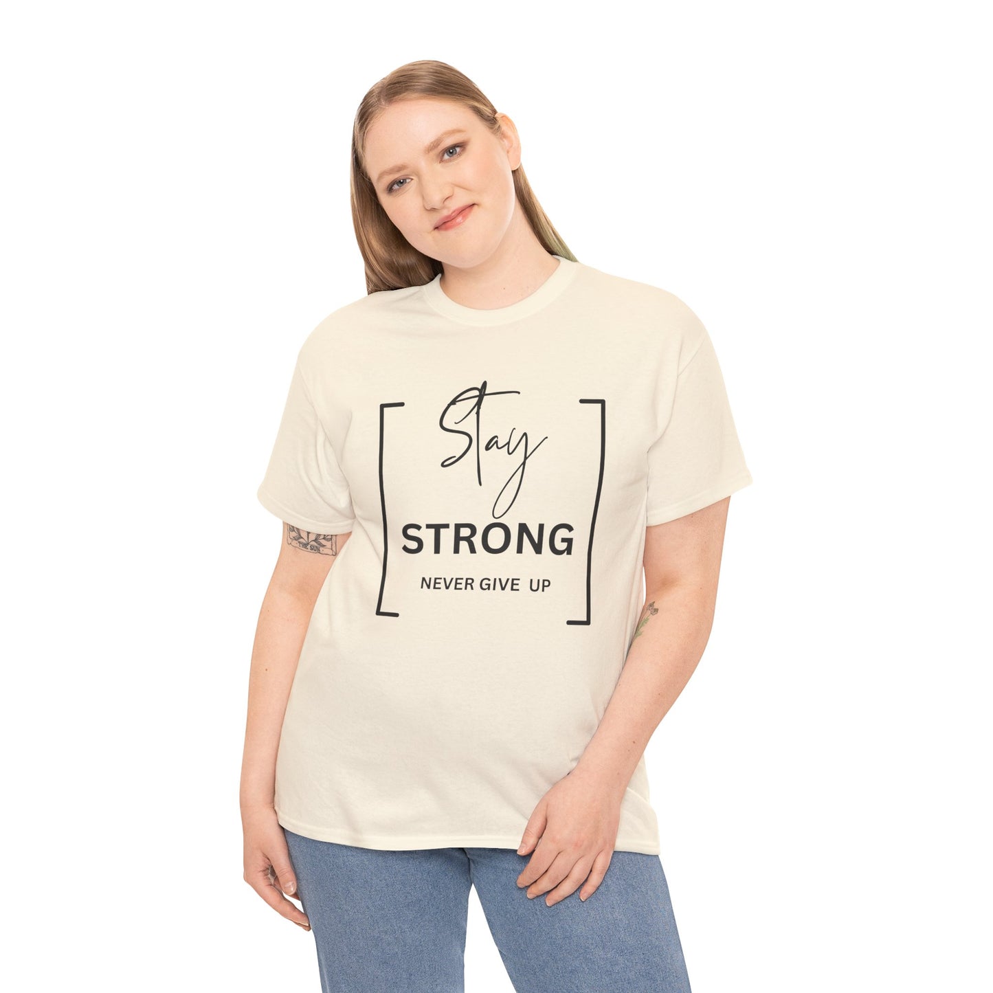 Stay Strong - Unisex Heavy Cotton Tee