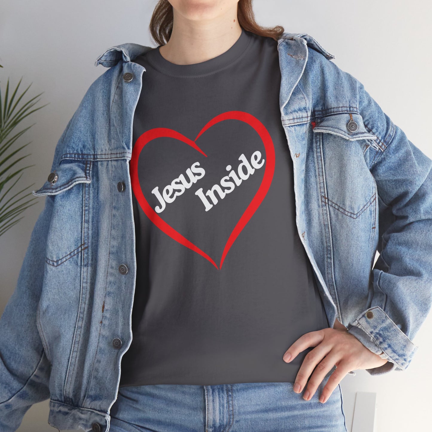 Jesus Inside - Unisex Heavy Cotton Tee