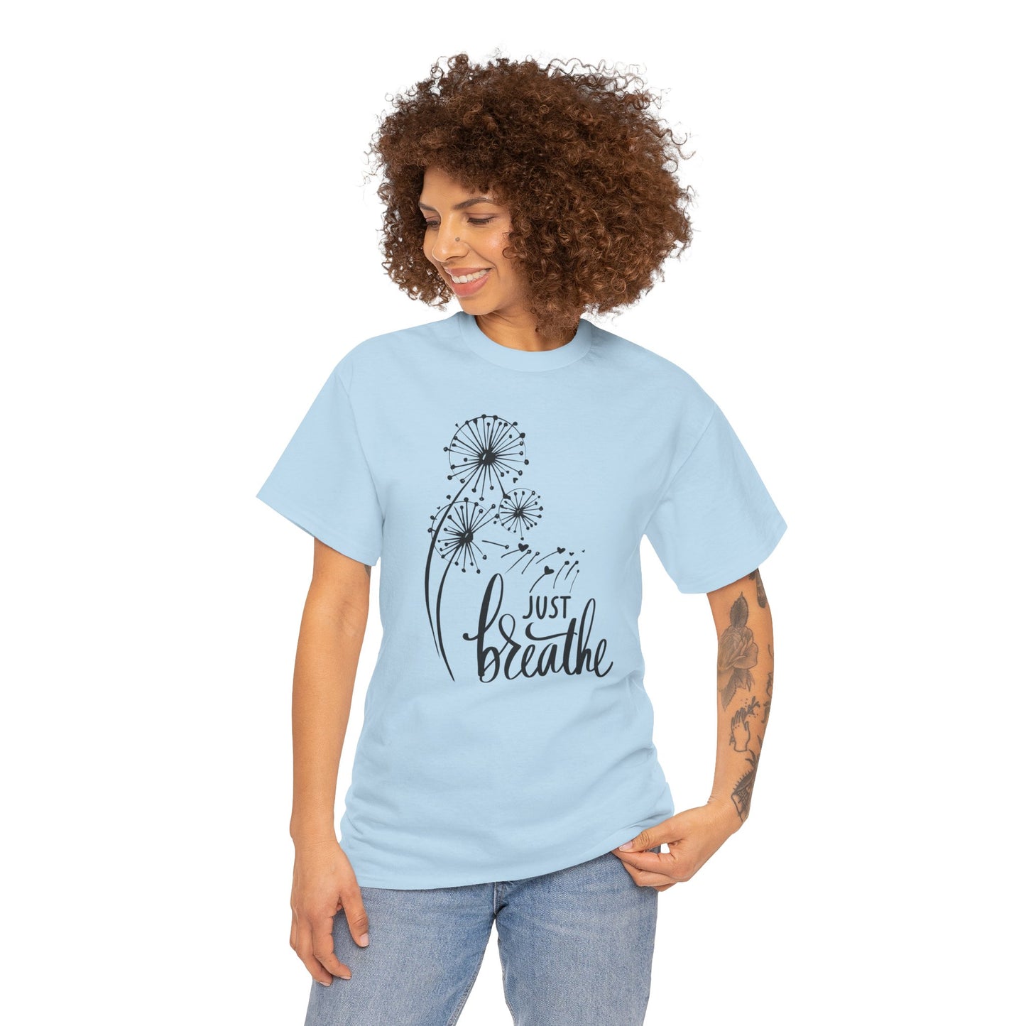 Just Breath - Unisex Heavy Cotton Tee