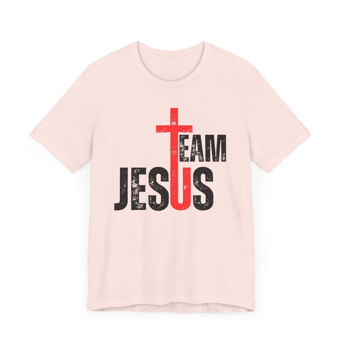 Team Jesus Front - Unisex Jersey Short Sleeve Tee