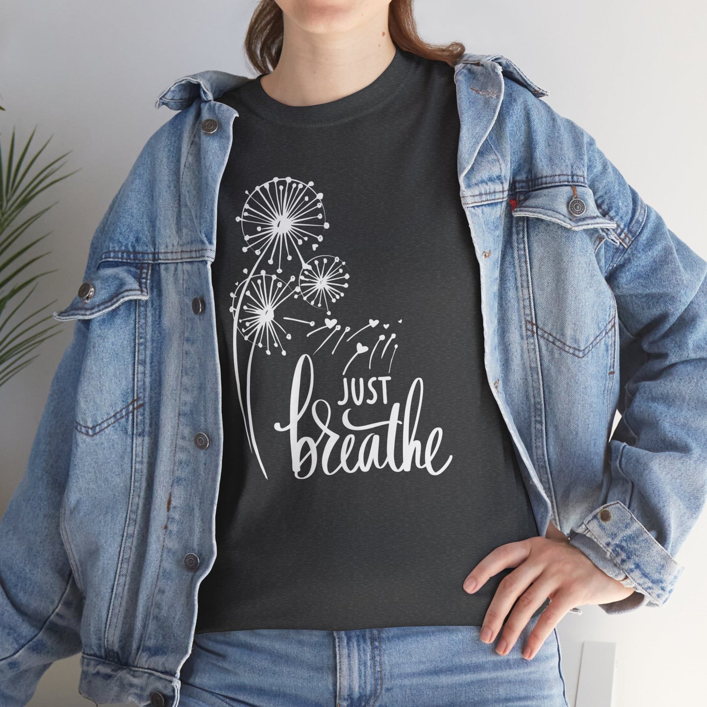Just Breath - Unisex Heavy Cotton Tee