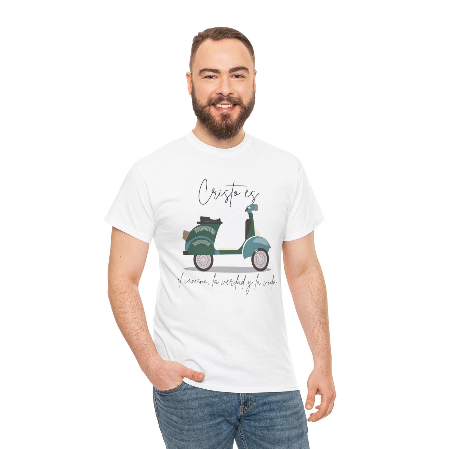 Cristo es - Spanish - Unisex Heavy Cotton Tee
