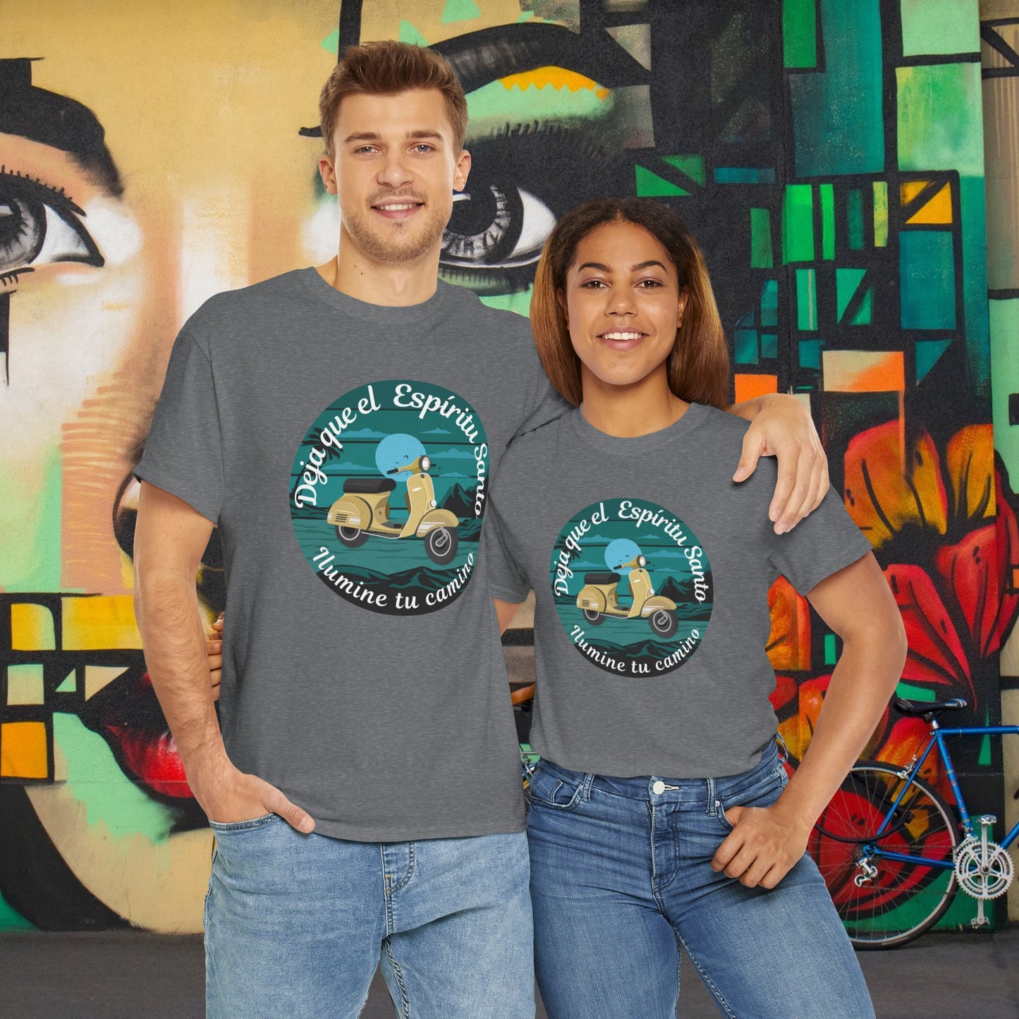 Deja que el Espíritu - Unisex Heavy Cotton Tee