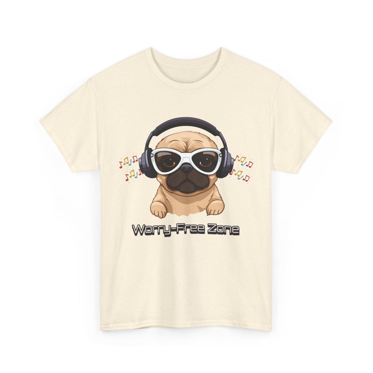 Worry-Free Zone - Unisex Heavy Cotton Tee