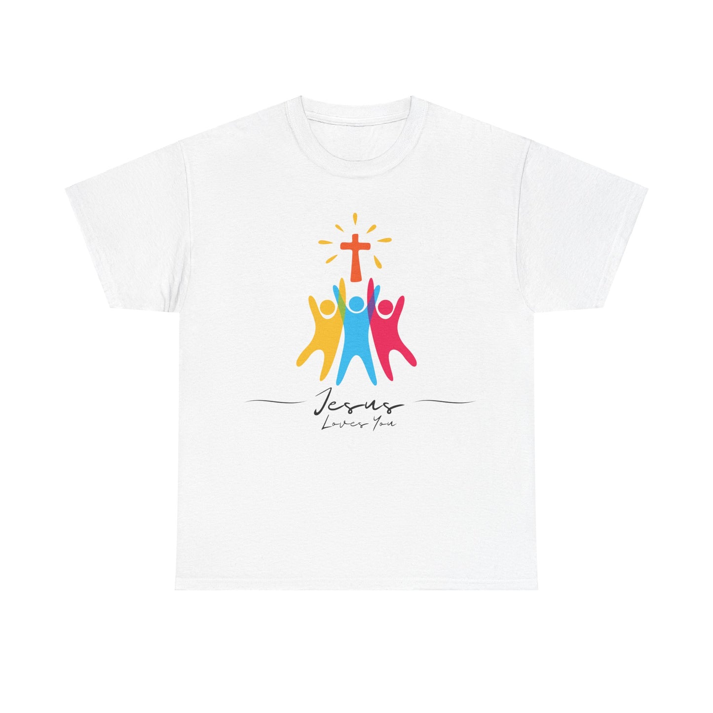 Jesus Loves You - Unisex Heavy Cotton Tee