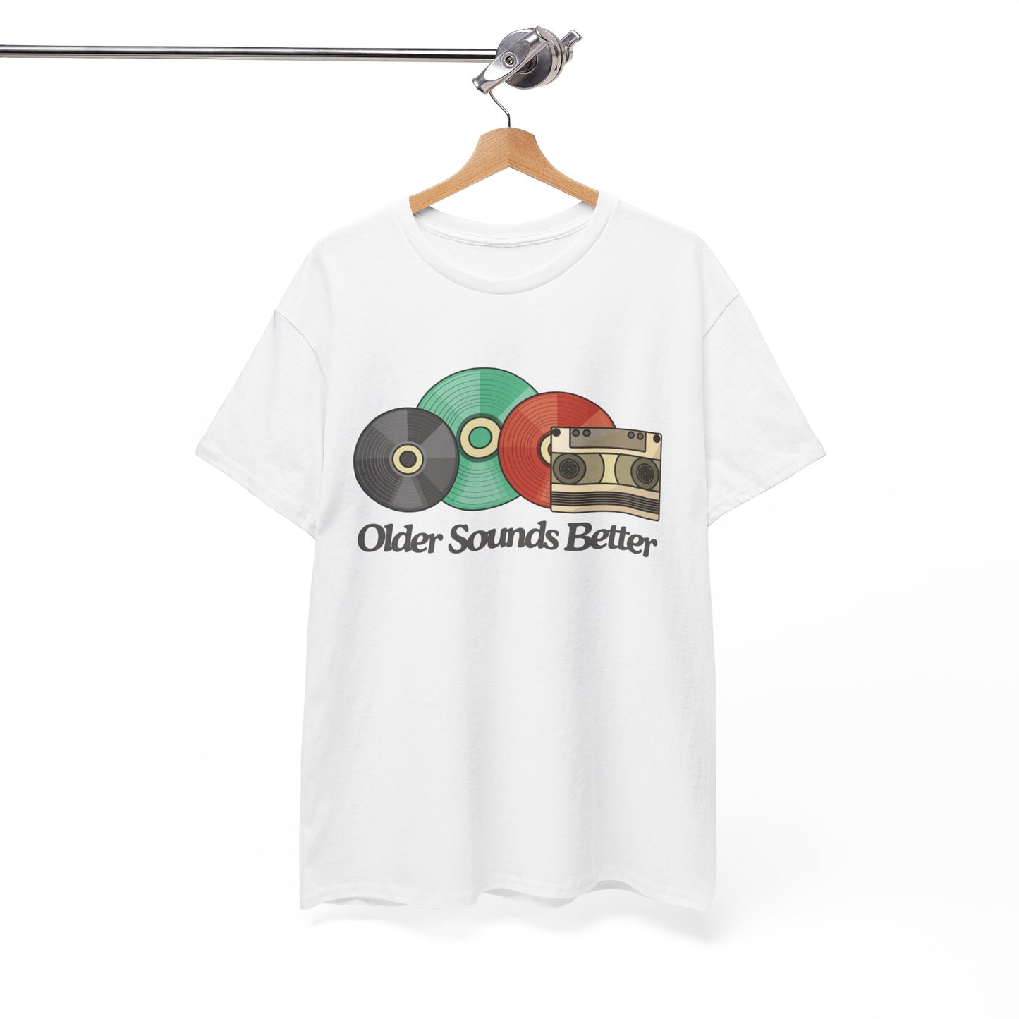 Older sounds better - Unisex Heavy Cotton Tee