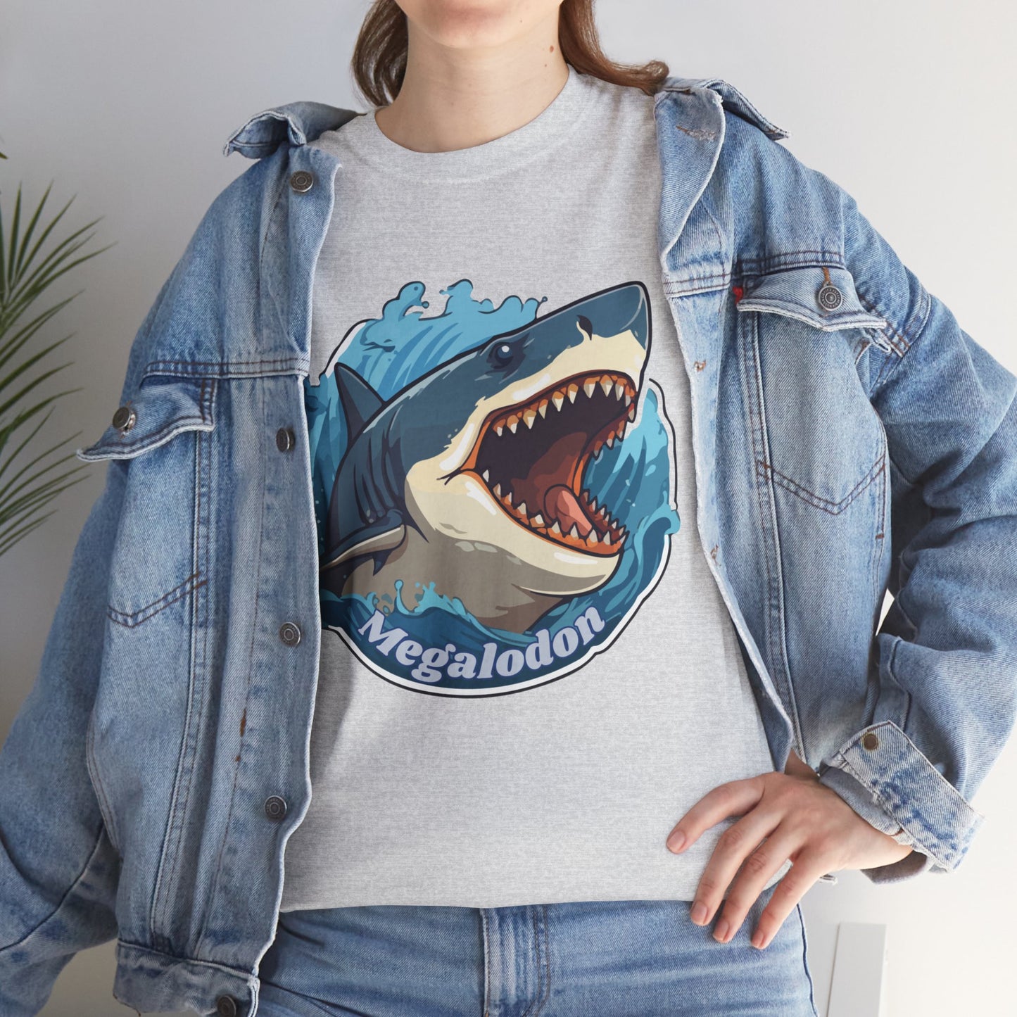 Megalodon - Unisex Heavy Cotton Tee