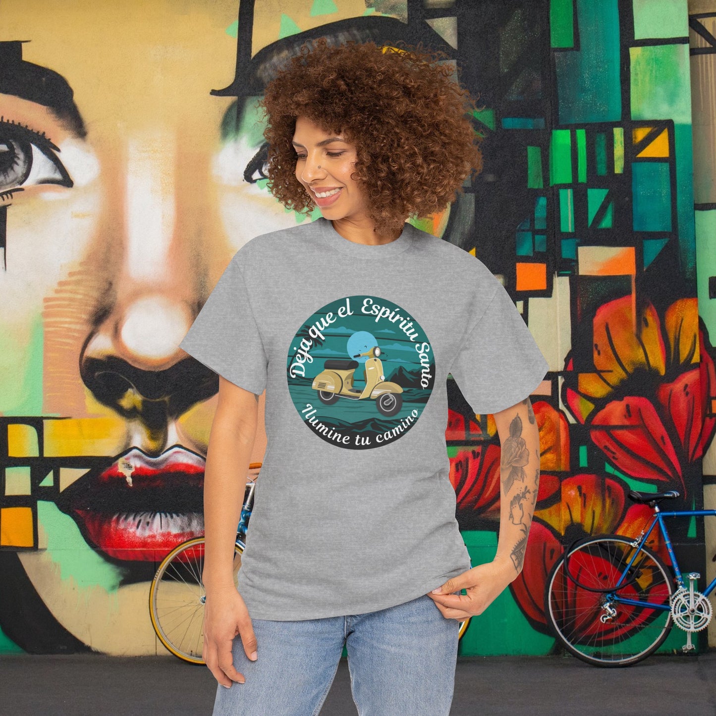 Deja que el Espíritu - Unisex Heavy Cotton Tee
