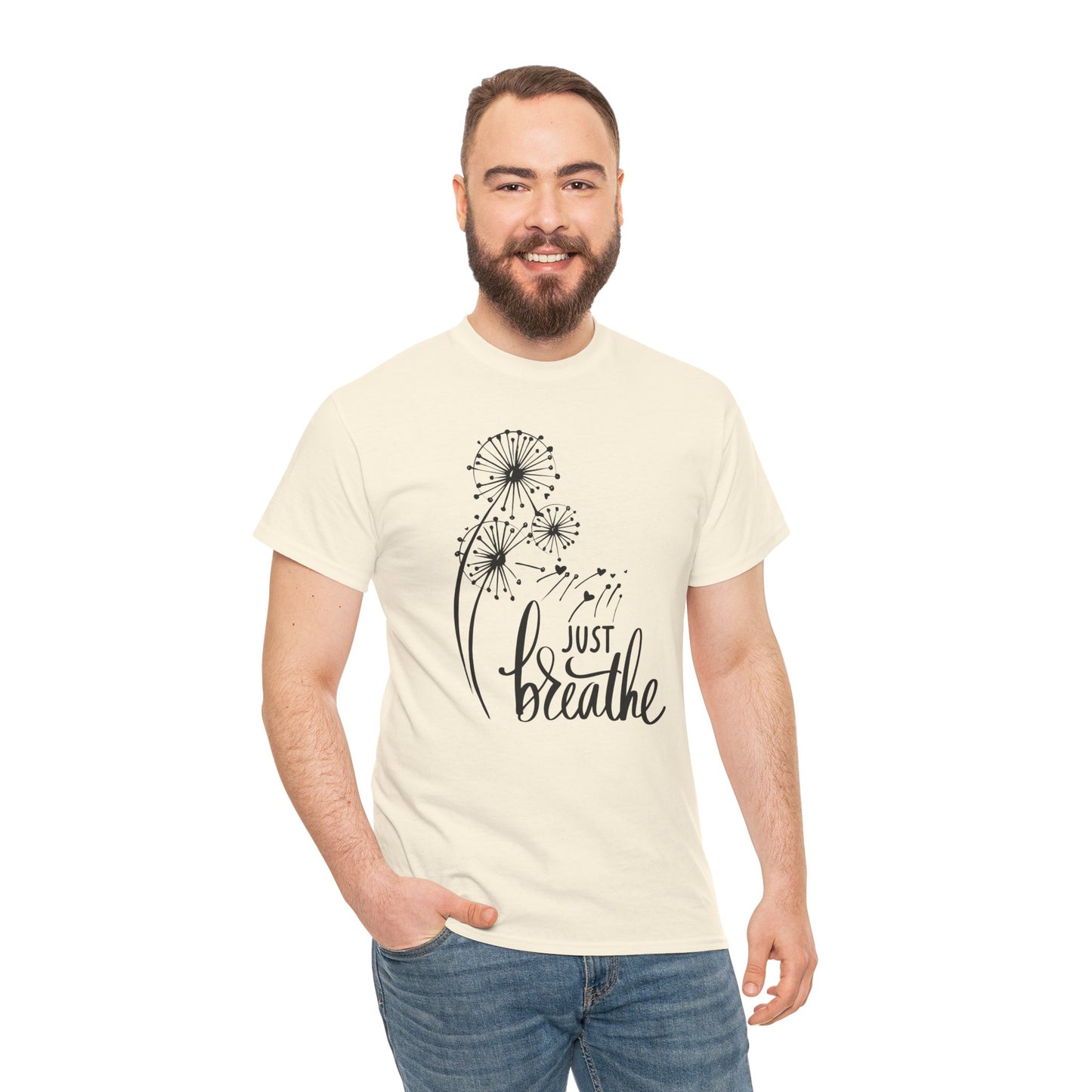 Just Breath - Unisex Heavy Cotton Tee