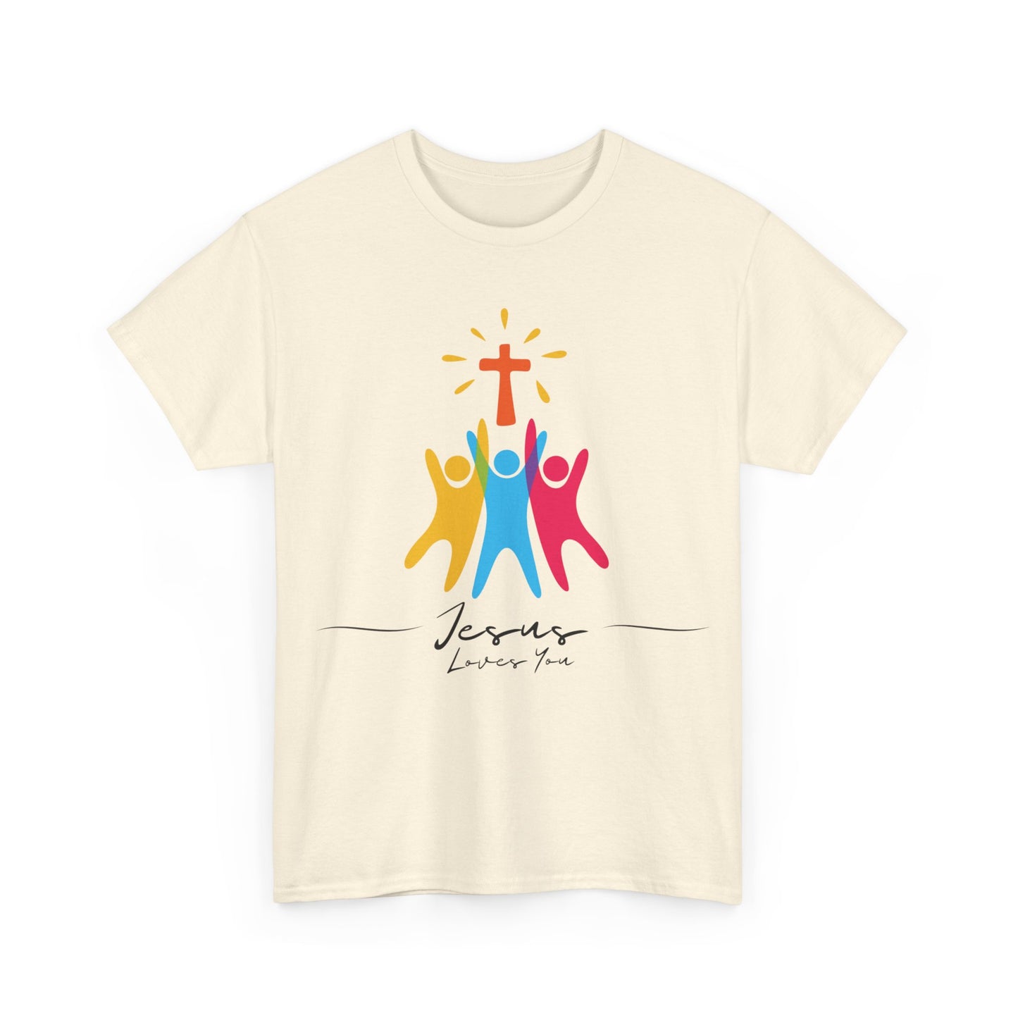 Jesus Loves You - Unisex Heavy Cotton Tee