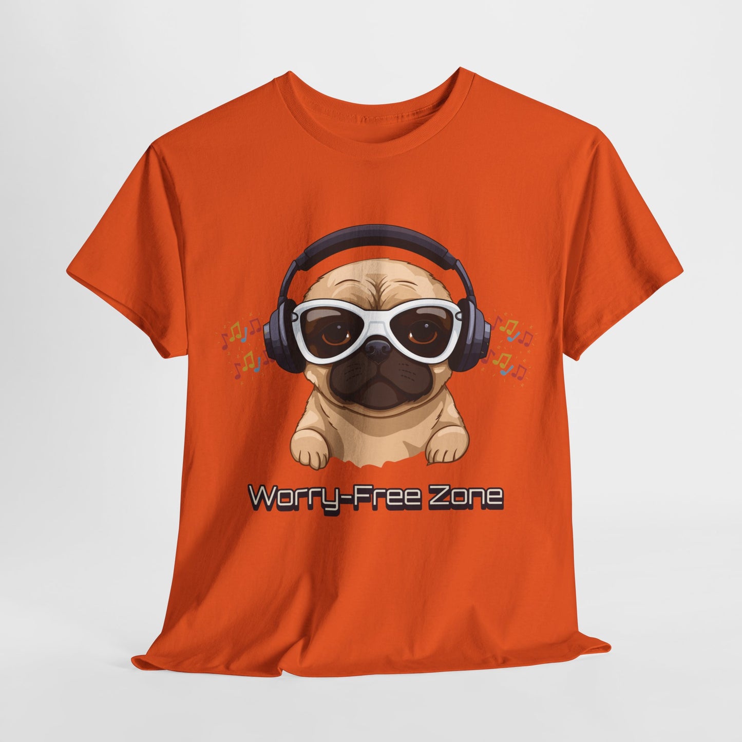Worry-Free Zone - Unisex Heavy Cotton Tee