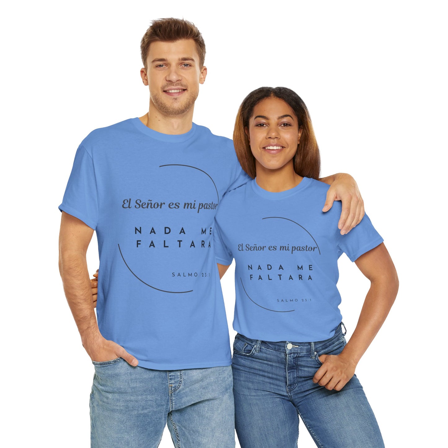 El Señor es mi pastor - Spanish - Unisex Heavy Cotton Tee