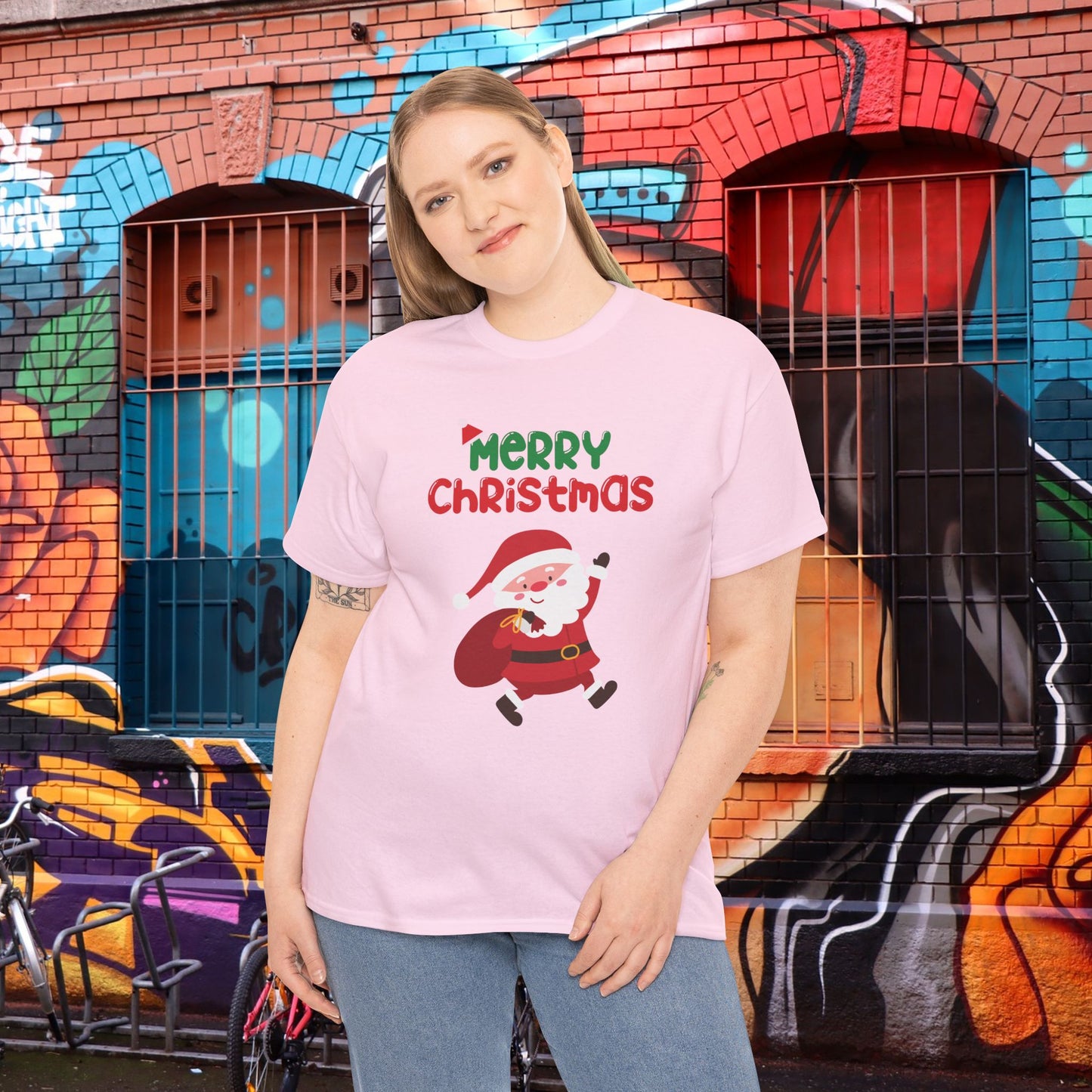 Christmas Santa Unisex Tee - Festive Holiday Apparel