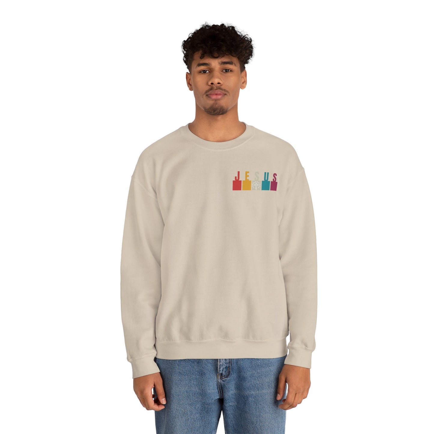 Jesus - Unisex Heavy Blend Crewneck Sweatshirt