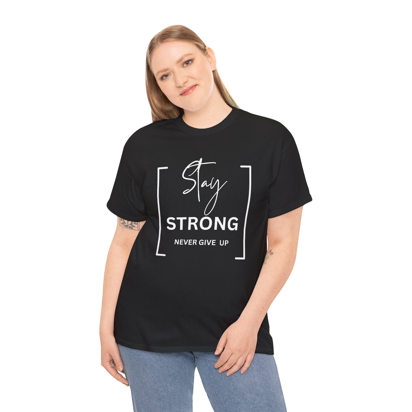 Stay Strong - Unisex Heavy Cotton Tee